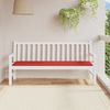 vidaXL Gartenbank-Auflage Rot 180x50x3 cm Oxford-Gewebe 43212 Bild 2