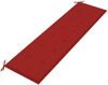 vidaXL Gartenbank-Auflage Rot 180x50x3 cm Oxford-Gewebe 43212 Bild 3