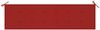 vidaXL Gartenbank-Auflage Rot 180x50x3 cm Oxford-Gewebe 43212 Bild 5