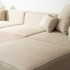 HOME DELUXE Modulares Sofa VERONA S - 240 x 120 cm Beige Bild 2