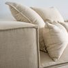 HOME DELUXE Modulares Sofa VERONA S - 240 x 120 cm Beige Bild 5