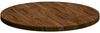 vidaXL Tischplatte Dunkelbraun Ø 60 x 2,5 cm Massivholz Eiche 42016009 Bild 5