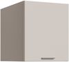 Forte WASHCAB 60 70, moderner Badezimmerhängeschrank, 1-türig, Schrank zur Aufbewahrung von Putz- und Waschutensilien, Holzwerkstoff, Kaschmir Beige, 49,8 cm breit x 58,5 cm hoch x 67,4 cm tief Bild 2