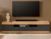 TV-Lowboard Assina in Eiche und grau 200 cm Bild 2