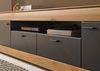 TV-Lowboard Assina in Eiche und grau 200 cm Bild 3