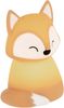 EGLO LED Nachtlicht Castellino, Akku Tischlampe Fuchs, Kinderzimmer Deko Mädchen Jungen, Silikon Nachttischlampe Kinder Baby Bett, touch bedienbar, orange, warmweiß, RGB Bild 4