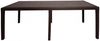 Dmora Gartentisch Abbaviva, Rechteckiger ausziehbarer EssRegal, ausziehbarer Gartentisch in Rattan-Optik, 100 % Made in Italy, 150/220x90h72 cm, Braun Bild 4