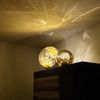 s.luce Orb LED-Dekolampe Glaskugel Ornament Gold Verlauf Ø 20cm Bild 5