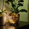 s.luce Orb LED-Dekolampe Glaskugel Ornament Gold Verlauf Ø 20cm Bild 4