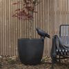 Capi Pflanzgefäß Urban Smooth Rund 35x34 cm Schwarz KBL932 424347 Bild 4