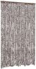 vidaXL Fliegenvorhang Braun und Weiß 118x220 cm Chenille 4004889 Bild 2