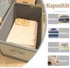 Agger Aufbewahrungsbox Faltbare Aufbewahrungsbox mit Deckel, Kleiderspeicherbox, große Aufbewahrungsbox, Kleiderschrank-Aufbewahrungsbox Bild 3