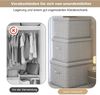 Agger Aufbewahrungsbox Faltbare Aufbewahrungsbox mit Deckel, Kleiderspeicherbox, große Aufbewahrungsbox, Kleiderschrank-Aufbewahrungsbox Bild 2