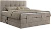 Elektrisches Bett, Boxspringbett mit Multipocket-Matratzen und Elektrisch verstellbare - VITTORIA - 160 x 200 cm - Beige Stoff - H3 Bild 5
