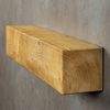 Levandeo® Wandregal, levandeo Wandregal Holz Massiv 60x10cm Eiche Farbig Wandboard Regal Bild 3