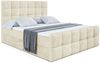 ALTDECOR Boxbett BRUGO-Z (mit Matratze Lattenrost Topper Polsterbett mit Bettkasten Doppelbett), H4 Multipocket / H3 Bonellfederung, Springboxbett Boxspringbett Bild 2