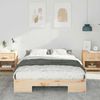 vidaXL Bettgestell Braun 120 x 190 cm 873040 Bild 3