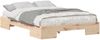 vidaXL Bettgestell Braun 120 x 190 cm 873040 Bild 2
