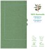 Hammetex 6 teiliges Handtuch Set, 100% Baumwolle Weich Saugstark Qualität Handtücher Set, 2 Badetücher 70x140 cm, 4 Handtücher 50x100 cm, Salbeigrün Bild 2