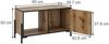 Couchtisch Hatto Eiche 90 x 39.7 cm mit 1 Tür Vicco Bild 2