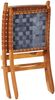 vidaXL Relaxstuhl Klappbar Braun Echtleder 356376 Bild 5