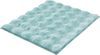 Kleine Wolke Badematte Cloud, Badvorleger, Badezimmer Teppich, Höhe 28 mm, rutschhemmend beschichtet, fußbodenheizungsgeeignet, Polyester, rechteckig, Badteppich, Uni Farben, Hoch-Tief Effekt, besonders weich Bild 2