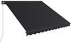 Markise Manuell Einziehbar, Sonnenmarkise mit LED 350x250 cm Anthrazit Bild 3