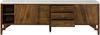 Sideboard Mango 200x45x65 braun geölt / echter Marmor LOS ANGELES #13 Bild 2