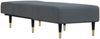vidaXL Chaiselongue Dunkelgrau Samt 352803 Bild 3