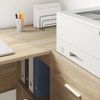 vidaXL Schreibtisch Sonoma-Eiche 102 x 50 x 75 cm Holzwerkstoff 869540 Bild 4