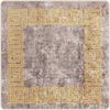 vidaXL Teppichläufer MARSA Grau 100 x 100 cm Polyester und PVC 42023358 Bild 2