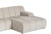 Vente-unique - BELADON Sofa Stoff Beige - B 176 cm x H 85 cm x L 272 cm Bild 5