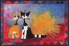 Salonloewe Fußmatte Salonloewe NOI DUE Fußmatte Wohnmatte Rosina Wachtmeister 50 x 75 cm, rechteckig, Höhe: 7 mm, In- und Outdoor, waschbar bei 40° Grad in der Waschmaschine und trocknergeeignet Bild 5