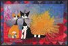 Salonloewe Fußmatte Salonloewe NOI DUE Fußmatte Wohnmatte Rosina Wachtmeister 50 x 75 cm, rechteckig, Höhe: 7 mm, In- und Outdoor, waschbar bei 40° Grad in der Waschmaschine und trocknergeeignet Bild 3