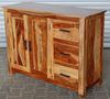 Kommode Rami 140x90x45 aus indischem Sheesham-Massivholz Bild 4
