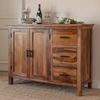 Kommode Rami 140x90x45 aus indischem Sheesham-Massivholz Bild 2