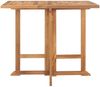 vidaXL Klappbarer Garten-Esstisch 90x90x75 cm Massivholz Teak 315448 Bild 2