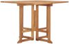 vidaXL Klappbarer Garten-Esstisch 90x90x75 cm Massivholz Teak 315448 Bild 3
