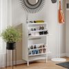 KOMTO Schuhschrank Trek 2 - Schuhregal Geschlossen mit 2 Klappen Bild 3