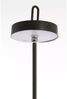 LED Tischleuchte AMPEHA von Light & Living Ø13x47 cm Lampe Schwarz Bild 3