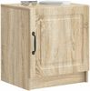 vidaXL Nachttisch 2 pcs Sonoma-Eiche 43 x 34,5 x 47 cm Holzwerkstoff 895720 Bild 2