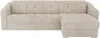 Vente-unique - DARIELO Sofa Stoff Beige - B 223 cm152 cm x H 90 cm x L 295 cm Bild 4