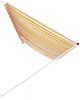 vidaXL Einziehbare Markise 400×150 cm Gelb und Weiß 143757 Bild 4