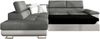 Ecksofa Cotere Premium, Seite: Links, Farbe: Miu 2049 + Miu 2049 + Miu 2059 Bild 3