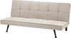 Schlafsofa HASLE Beige Stoff Bild 4