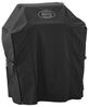 RÖSLE Abdeckhaube BBQ-Station MAGNUM G4/PRO G4, Hochwertige Schützhülle aus 100% Polyester, mit praktischem Klettverschluss zum Fixieren, wasserdicht, Schwarz Bild 4