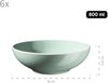 Mäser 931845 Kombiservice Elissa für 6 Personen, Steinzeug, grün (1 Set, 24-teilig) Bild 4