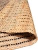 Juteteppich - 90 x 60 cm - dunkelbeige Bild 4