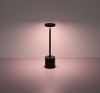 LED Tischleuchte, Metall, schwarz, Touchdimmer, Akku, H 34,3 cm Bild 3