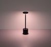 LED Tischleuchte, Metall, schwarz, Touchdimmer, Akku, H 34,3 cm Bild 2